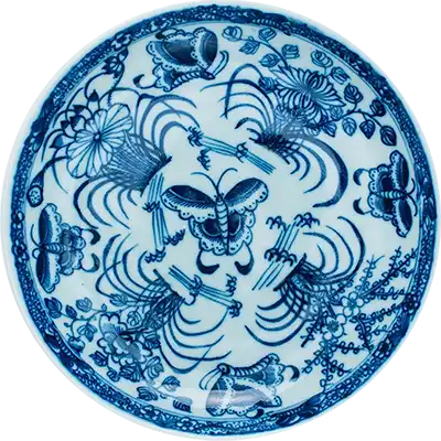 Nyonya Porcelain Blue White Funeral